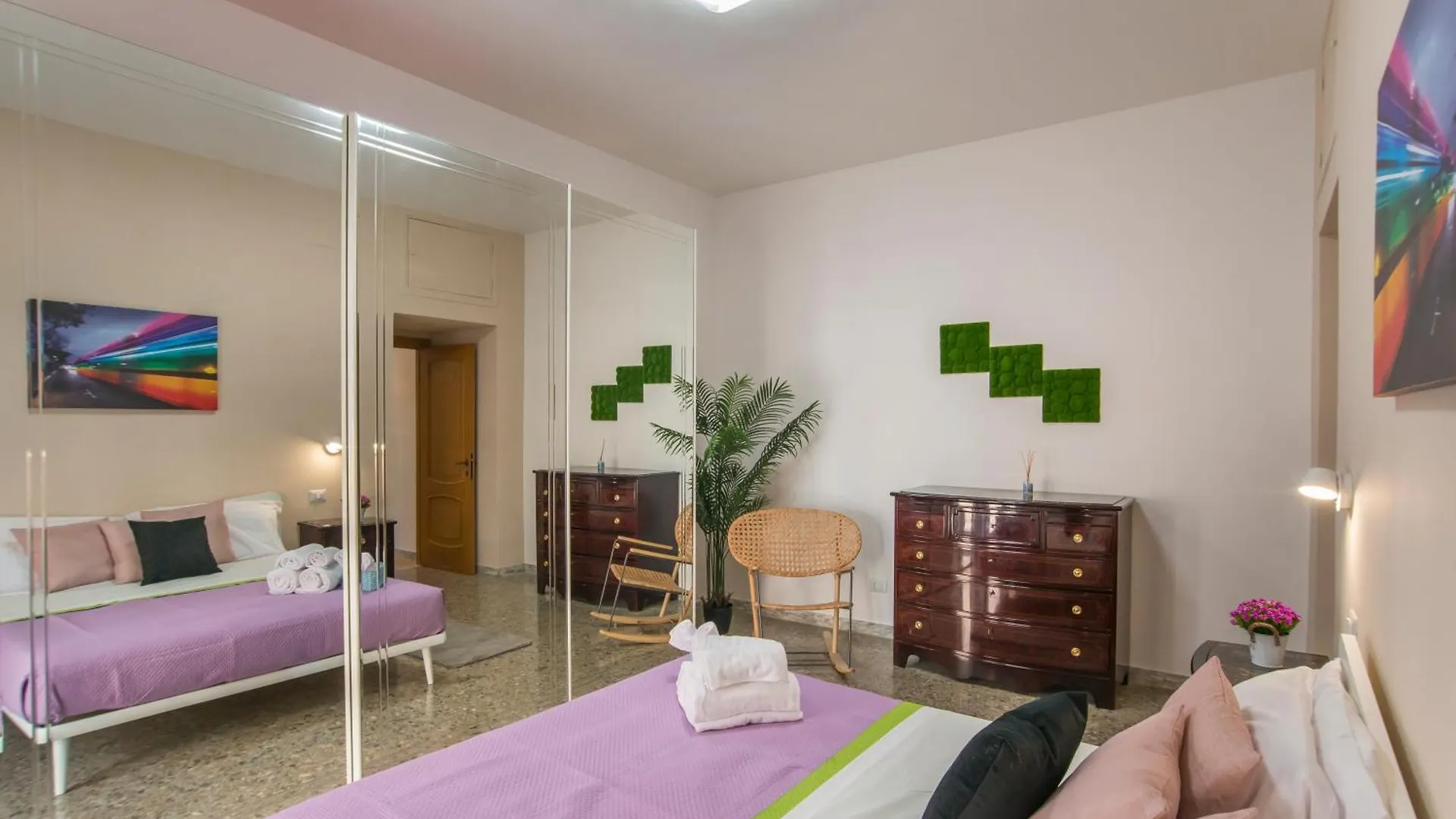 Apartment Garden Rome Suite Tuscolana - 200 Meters From The Metro Station